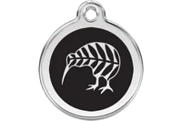 Personalised Enamel Kiwi Pet ID Tag 1