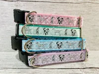 Green Spotty Dalmatian Ribbon Collar EXCLUSIVE 3