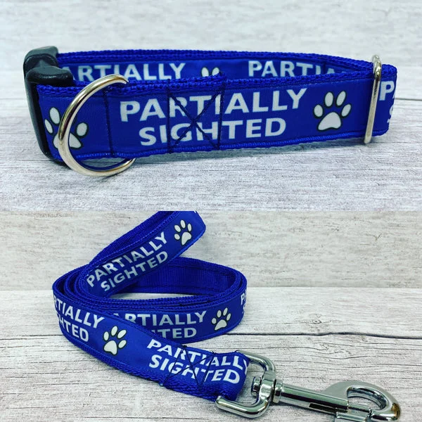 Partially Sighted Blind Alert Dog Collar