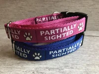 Partially Sighted Blind Alert Dog Collar 3