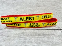 Two Tone Epileptic Medical Alert Dog Lead 2