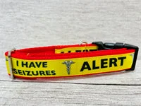 Two Tone Epileptic Medical Alert Dog Lead 3