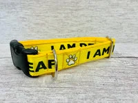 I am Deaf - Deaf Alert Dog Collar 4