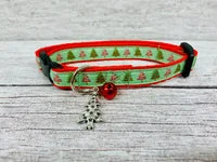 Christmas Tree Santa Xmas Cat Collar 3