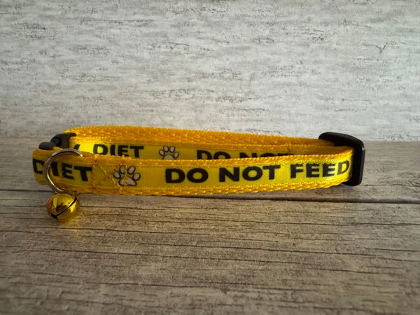 Special Diet - Do Not Feed Ribbon Puppy/Small Dog Collar