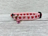 Roses Floral Flower Puppy/Small Dog Collar 5