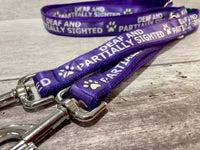 Deaf & Partially Sighted Blind Alert Dog Collar 3