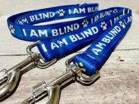 I am Blind Alert Dog Lead 12