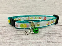 Easter Bunnies and Chicks Puppy and Small Dog Collar - Handmade in the UK 1