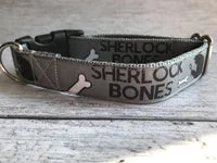 Sherlock Bones Dog Collar 4