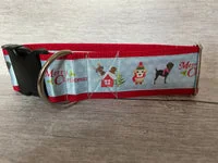 Labrador Christmas Themed Dog Collar 1