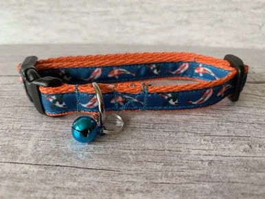 Koi Fish Dog Collar for Puppies and Small Dogs