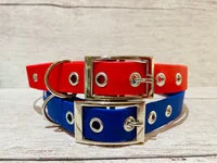 Royal Blue Biothane Waterproof Dog Collar 3