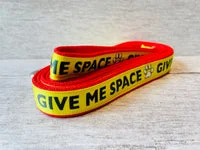 Give Me Space Yellow Ribbon Dog Lead 2