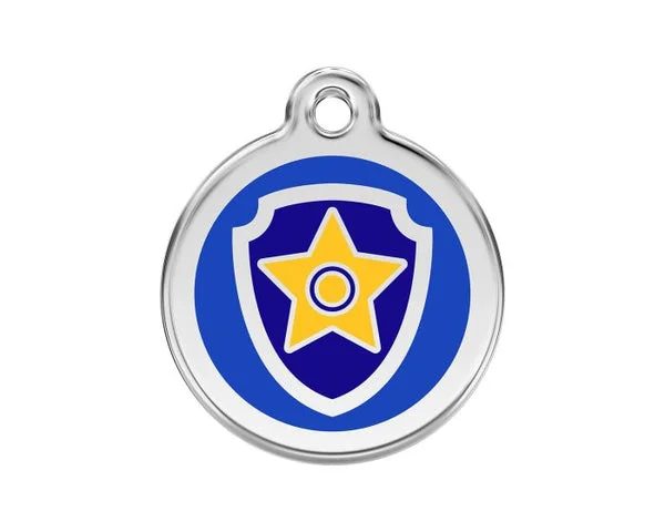 Personalised Red Dingo Nickelodeon Paw Patrol Pet ID Tag
