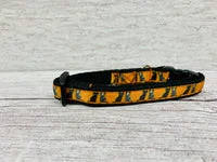 Halloween Black Cat and Skeleton Cat Cat Collar 2