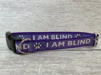 I Am Blind Dog Alert Collar 5
