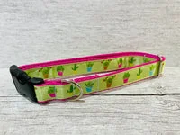 Cactus Inspired Dog Collar 1