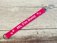 Do Not Touch Me Alert Short Extension Dog Lead | UK 9