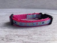 Rainbow Llamas Cat Collar 2
