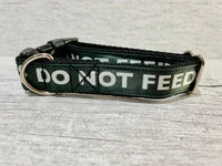 Do Not Feed Alert Dog Collar 3