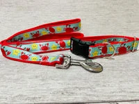 Crab and Star Fish Dog Collar 3