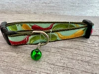 Chilli Peppers Cat Collar 1