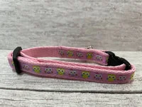 Owls Birds Puppy/Small Dog Collar 3