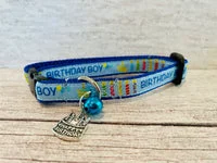 Birthday Cake Cat Collar 2