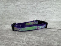Iridescent Swirls Cat Collar 2