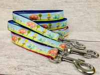 Handmade Caravan Holiday Camping Dog Collar 15