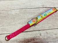 Handmade Caravan Holiday Camping Dog Collar 23