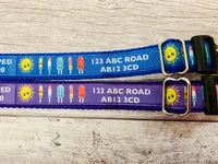 Ice Cream & Lolly Personalised Dog Collar 3