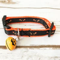 Halloween Cats Eyes Black Cat Collar 1