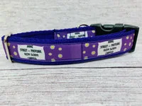 Daisy Personalised Dogs Custom Print Dog Collar 2