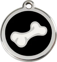 Red Dingo Enamel Bone 2 Personalised Pet ID Tag 11