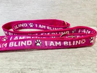 I am Blind Alert Dog Lead 12