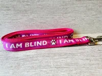 I am Blind Alert Dog Lead 6