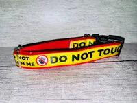 Do Not Touch Me - Alert Dog Collar 2