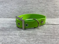 Pale Green Biothane Waterproof Dog Collar 3