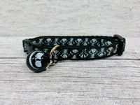 Halloween Skeleton Puppy/Small Dog Collar 3