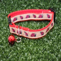 Ladybird Ribbon Cat Collar 4