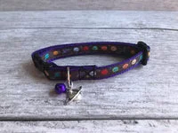 Space Cat Collar - Galaxy & Planet Design 6
