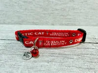 Epileptic Seizures - Diabetic Cat - Medical Alert Cat Collar 3