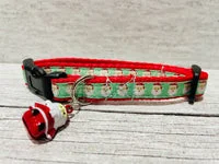 Santa Face Christmas Santa Xmas Cat Collar 3