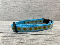 Sunflower Heads Puppy/Small Dog Collar 5