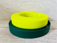 Yellow Biothane Waterproof Dog Collar 12