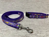 Purple Dachshund Daxie Jumper Dog Collar 4