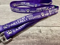 Deaf & Partially Sighted Blind Alert Dog Lead 3