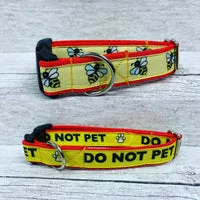 Do Not Pet Me - Alert Dog Collar 4